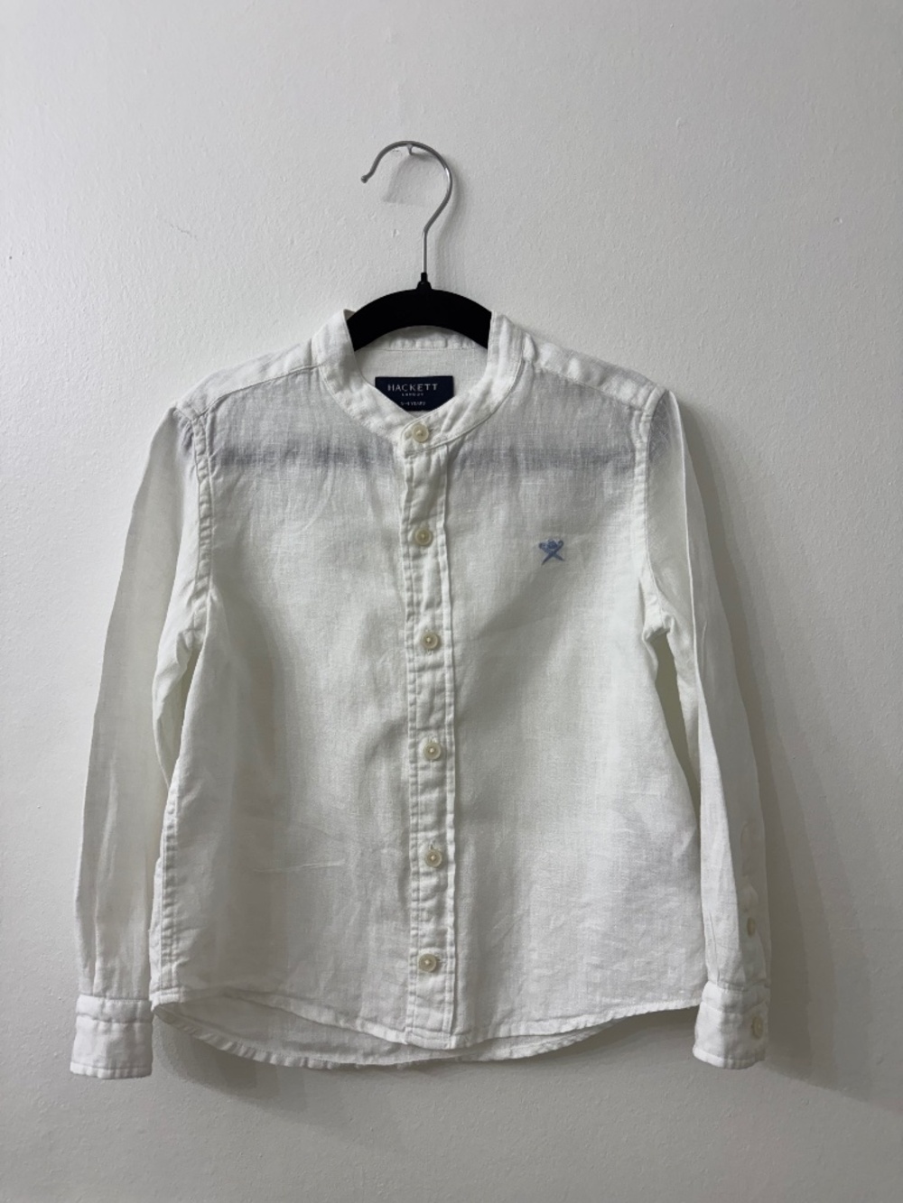 Hackett London White Button Down Shirt – Size 3–4 Years | Excellent Condition